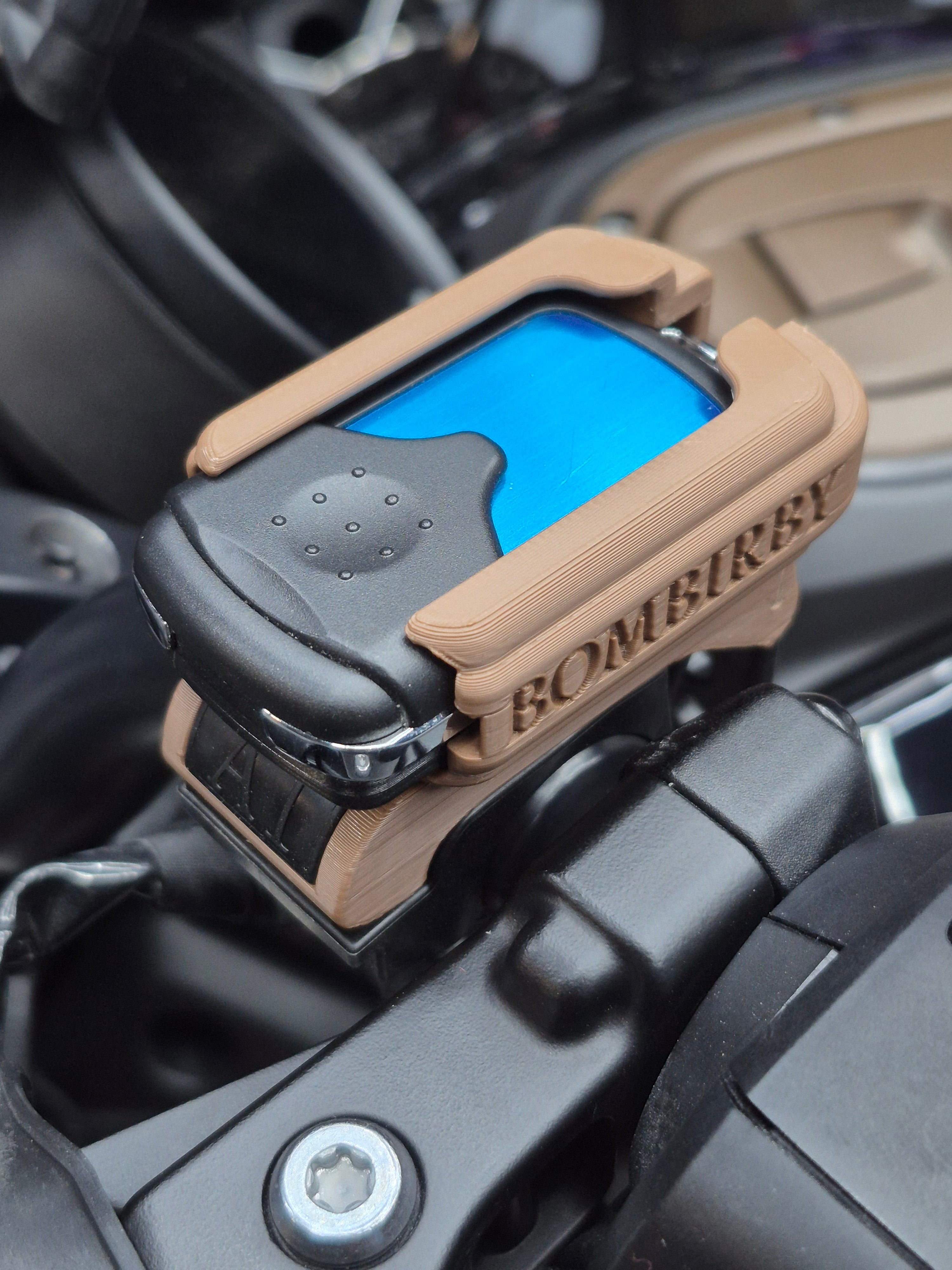 Alpha 1.3 Garage Remote Mount for Handlebar.