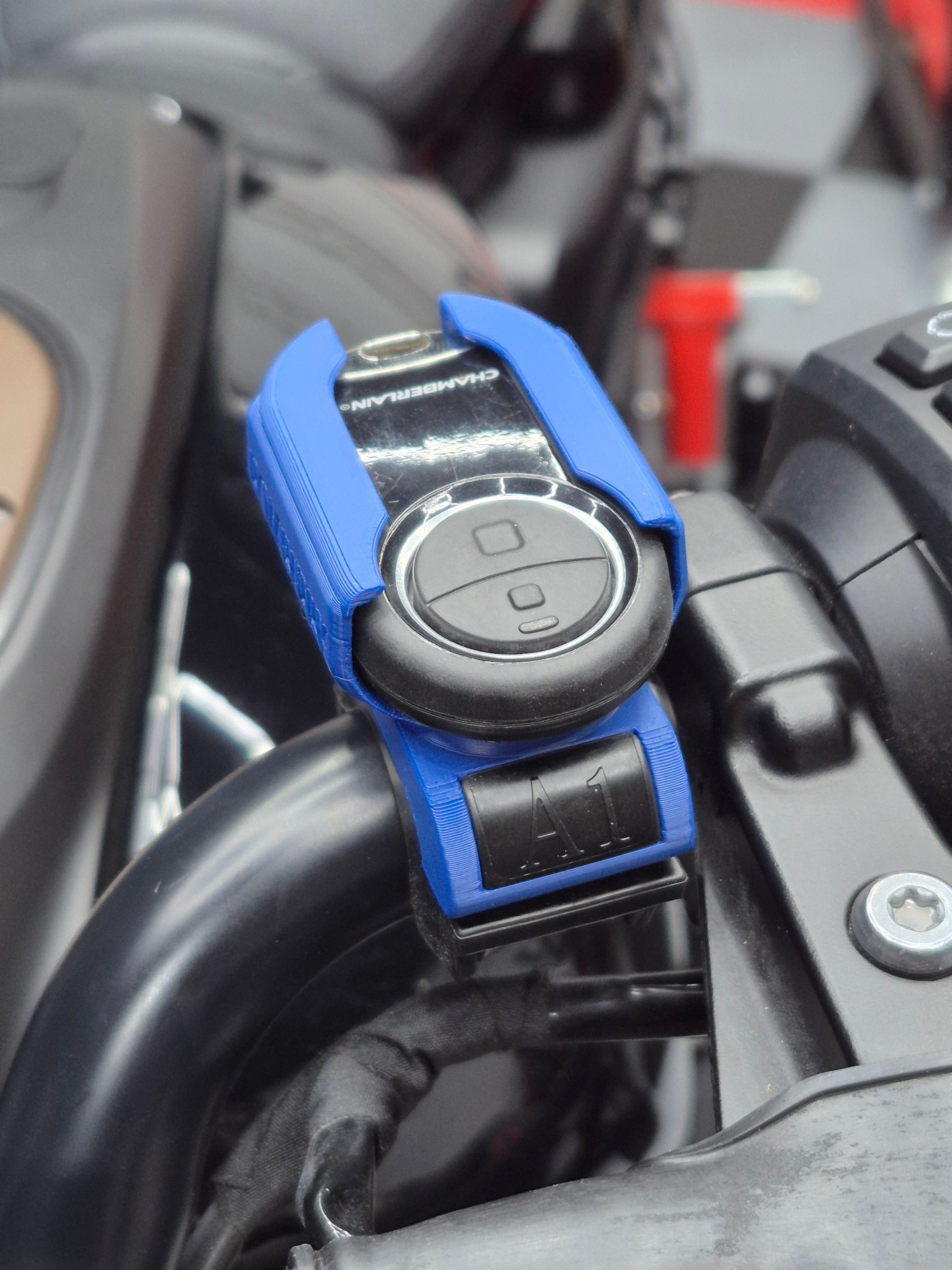 Alpha 1.1 Garage Remote Mount for Handlebar.