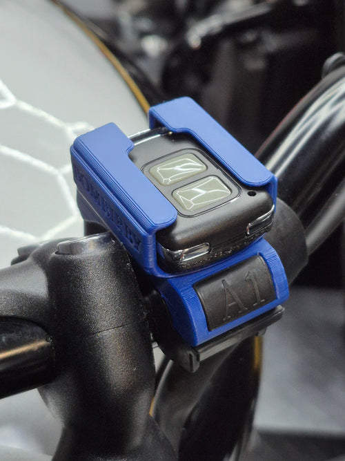 Alpha 1.2 Garage Remote mount for handlebar.
